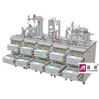 Automatic Control Trainer (double PLC System, 6 Stations)