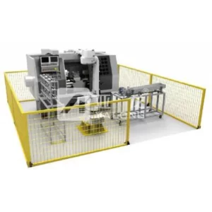 Robot Machine Loading And Unloading Training System