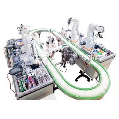 Multi-robots Manufacturing Training System