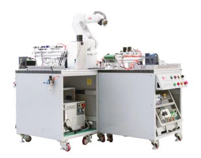 Industrial Robot Smartphone Assembly Workstation