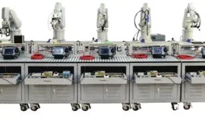 Multi-robot Manufacturing Training System