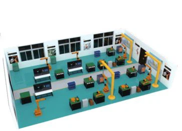 Industrial Robot Installation and Maintenance Training System